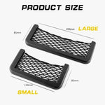 Car Storage Net - Car Net Bag - Car Net Pocket for Cellphone/Wallet/Keys/Pens and More① - ezniceshop