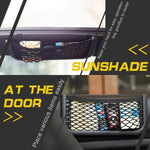 Car Storage Net - Car Net Bag - Car Net Pocket for Cellphone/Wallet/Keys/Pens and More① - ezniceshop