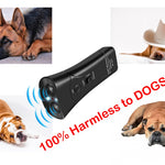 Petgentle Ultrasonic Anti Dog Barking Pet Trainer LED Light Gentle Chaser Device - ezniceshop