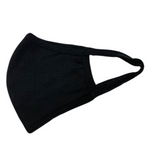 New Black Washable Reusable Face Mask 100% Cotton (In Stock) - Triple Layer - 5 Pack, Ships From USA - ezniceshop