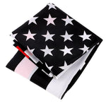 RED LINE AMERICAN FLAG - 3 FT X 5 FT - ezniceshop