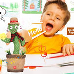 DANCING & SINGING CACTUS PLUSH TOY - ezniceshop