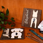 Personalized Wooden Dog Leash Hook - ezniceshop