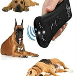 Petgentle Ultrasonic Anti Dog Barking Pet Trainer LED Light Gentle Chaser Device - ezniceshop