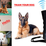 Petgentle Ultrasonic Anti Dog Barking Pet Trainer LED Light Gentle Chaser Device - ezniceshop